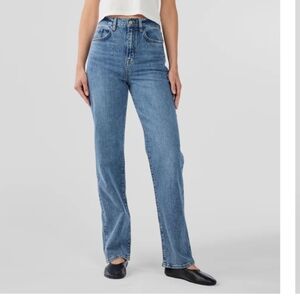 Triarchy V-high Rise Straight Leg Jean - Prime Indigo Size 25